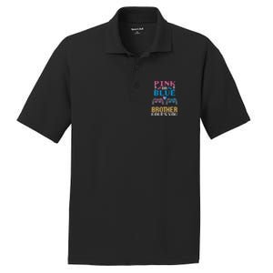 Nx6 Pink Or Blue Gender Reveal For Brother Video Game Lover Gift PosiCharge RacerMesh Polo