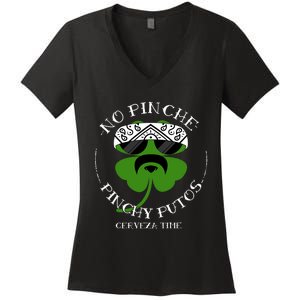 No Pinche Pinchy Putos Women's V-Neck T-Shirt