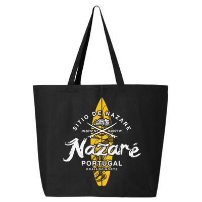 Nazare Portugal Praia Do Norte Vintage Surfing Great Gift 25L Jumbo Tote