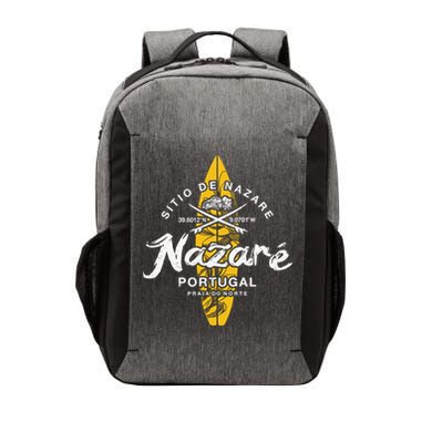 Nazare Portugal Praia Do Norte Vintage Surfing Great Gift Vector Backpack