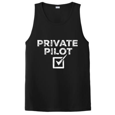 New Private Pilot Check Gift PosiCharge Competitor Tank