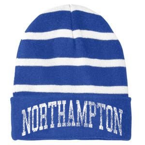 Northampton Pennsylvania Pa Striped Beanie with Solid Band