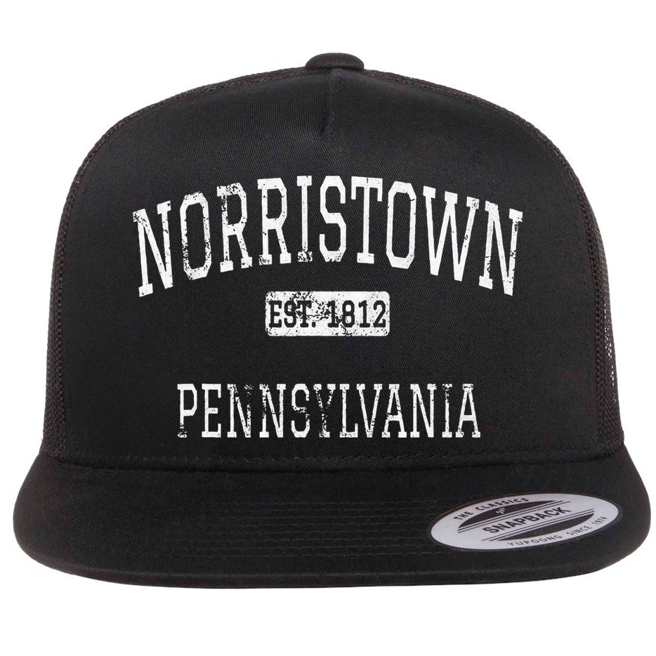 Norristown Pennsylvania PA Vintage Flat Bill Trucker Hat