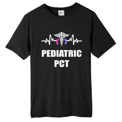 Nicu Pediatric Patient Care Technician Pct Feet Design Meaningful Gift Tall Fusion ChromaSoft Performance T-Shirt