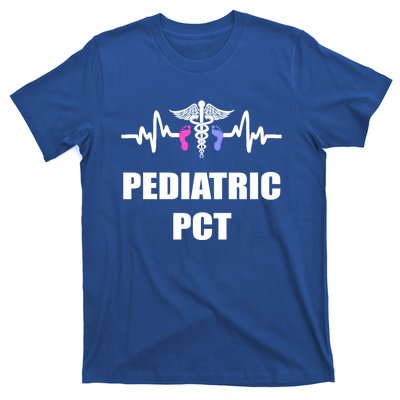 Nicu Pediatric Patient Care Technician Pct Feet Design Meaningful Gift T-Shirt