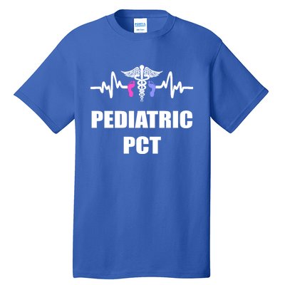 Nicu Pediatric Patient Care Technician Pct Feet Design Meaningful Gift Tall T-Shirt