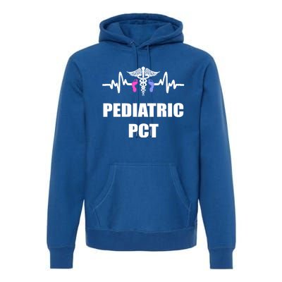 Nicu Pediatric Patient Care Technician Pct Feet Design Meaningful Gift Premium Hoodie