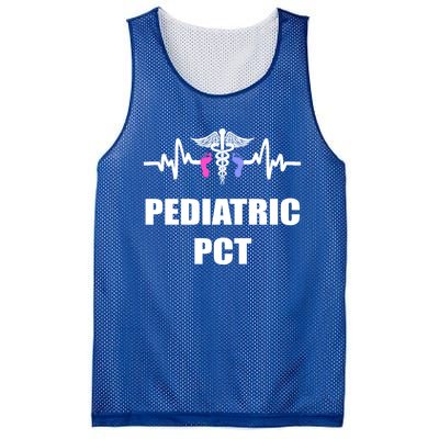 Nicu Pediatric Patient Care Technician Pct Feet Design Meaningful Gift Mesh Reversible Basketball Jersey Tank