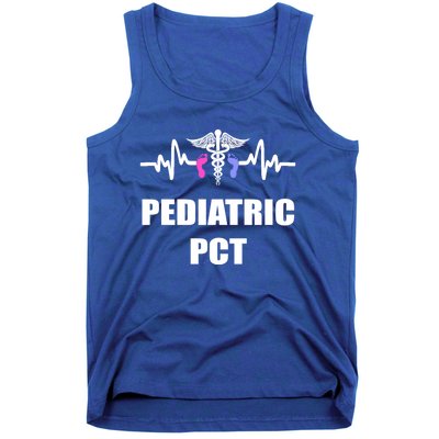 Nicu Pediatric Patient Care Technician Pct Feet Design Meaningful Gift Tank Top