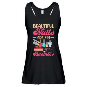 Nail Polish Pedicurist Manicurist For Nail Artists Nail Tech Ladies Essential Flowy Tank