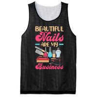 Nail Polish Pedicurist Manicurist For Nail Artists Nail Tech Mesh Reversible Basketball Jersey Tank