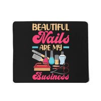 Nail Polish Pedicurist Manicurist For Nail Artists Nail Tech Mousepad