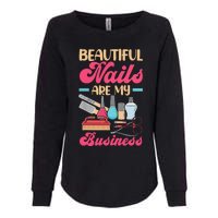 Nail Polish Pedicurist Manicurist For Nail Artists Nail Tech Womens California Wash Sweatshirt