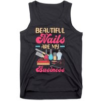 Nail Polish Pedicurist Manicurist For Nail Artists Nail Tech Tank Top