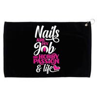 Nail Polish Pedicurist Manicurist For Nail Artists Quote Grommeted Golf Towel