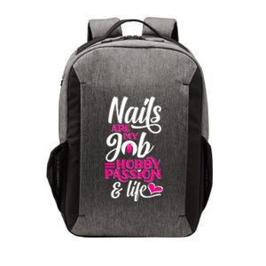 Nail Polish Pedicurist Manicurist For Nail Artists Quote Vector Backpack