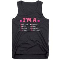 Nail Polish Pedicurist Manicurist Im A Nail Tech Tank Top