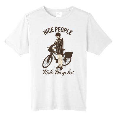 Nice People Ride Bicycles Tall Fusion ChromaSoft Performance T-Shirt