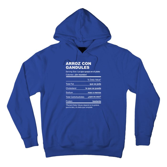 Navidades Puerto Rico Receta Arroz Con Gandules Boricua Gift Hoodie