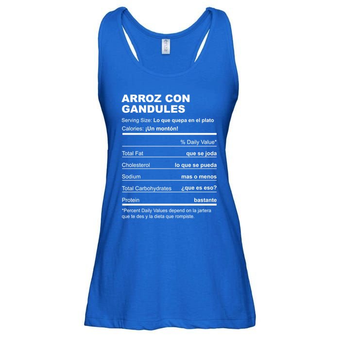 Navidades Puerto Rico Receta Arroz Con Gandules Boricua Gift Ladies Essential Flowy Tank