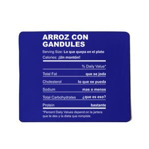 Navidades Puerto Rico Receta Arroz Con Gandules Boricua Gift Mousepad