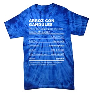 Navidades Puerto Rico Receta Arroz Con Gandules Boricua Gift Tie-Dye T-Shirt