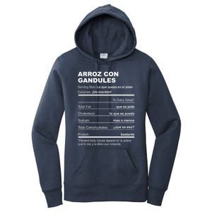 Navidades Puerto Rico Receta Arroz Con Gandules Boricua Gift Women's Pullover Hoodie