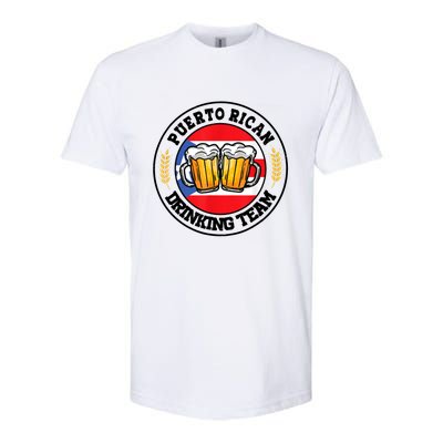 National Puerto Rican Day Puerto Rican Drinking Team Softstyle CVC T-Shirt