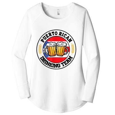 National Puerto Rican Day Puerto Rican Drinking Team Women's Perfect Tri Tunic Long Sleeve Shirt