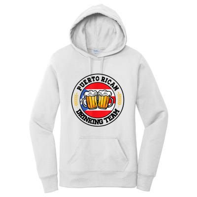 National Puerto Rican Day Puerto Rican Drinking Team Women's Pullover Hoodie