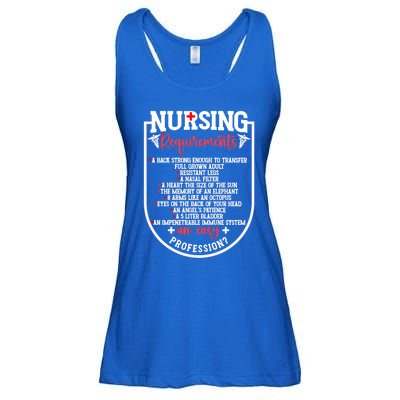 Nursing Profession Requirets Nurse Medical Student Gift Ladies Essential Flowy Tank