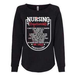 Nursing Profession Requirets Nurse Medical Student Gift Womens California Wash Sweatshirt