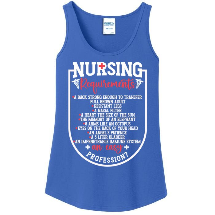 Nursing Profession Requirets Nurse Medical Student Gift Ladies Essential Tank