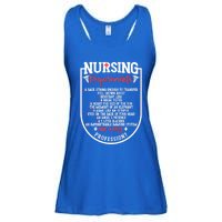 Nursing Profession Requirets Nurse Medical Student Gift Ladies Essential Flowy Tank