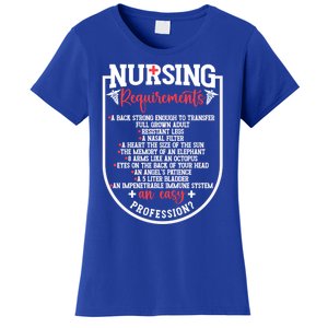 Nursing Profession Requirets Nurse Medical Student Gift Women's T-Shirt