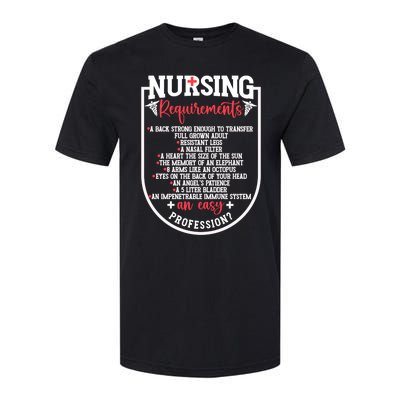 Nursing Profession Requirets Nurse Medical Student Gift Softstyle CVC T-Shirt