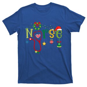 Nicu Picu Stethoscope Er Nurse Christmas Cute Gift T-Shirt