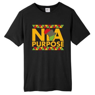 Nia Purpose Seven 7 Principles Of Kwanzaa African American Tall Fusion ChromaSoft Performance T-Shirt