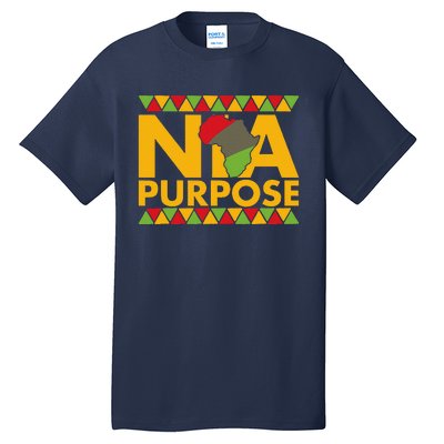 Nia Purpose Seven 7 Principles Of Kwanzaa African American Tall T-Shirt