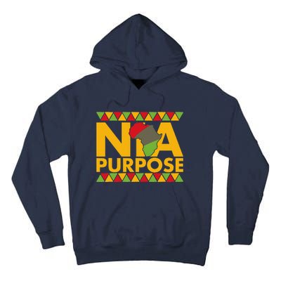 Nia Purpose Seven 7 Principles Of Kwanzaa African American Tall Hoodie