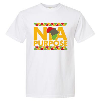 Nia Purpose Seven 7 Principles Of Kwanzaa African American Garment-Dyed Heavyweight T-Shirt