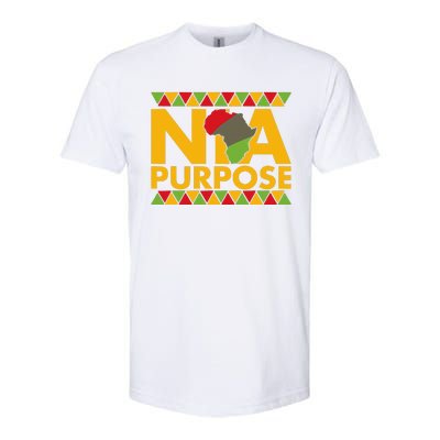 Nia Purpose Seven 7 Principles Of Kwanzaa African American Softstyle CVC T-Shirt