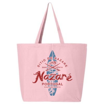 Nazare Portugal Surfing Vintage 25L Jumbo Tote