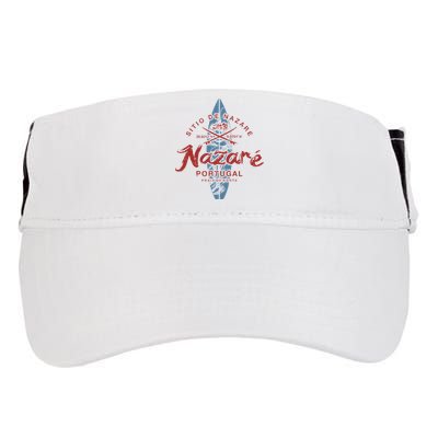 Nazare Portugal Surfing Vintage Adult Drive Performance Visor