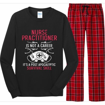 Nurse Practitioner Skill Np Nursing Aprn Rn Great Gift Long Sleeve Pajama Set