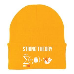 Nerd Physics Student Science Stringtheory Knit Cap Winter Beanie