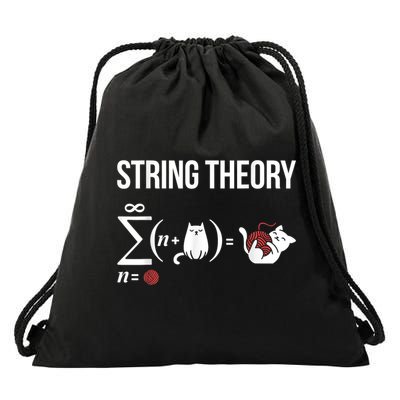 Nerd Physics Student Science Stringtheory Drawstring Bag