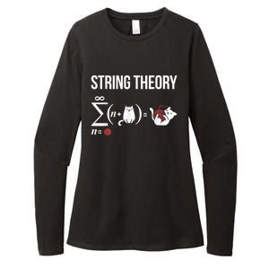 Nerd Physics Student Science Stringtheory Womens CVC Long Sleeve Shirt