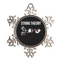 Nerd Physics Student Science Stringtheory Metallic Star Ornament