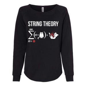 Nerd Physics Student Science Stringtheory Womens California Wash Sweatshirt